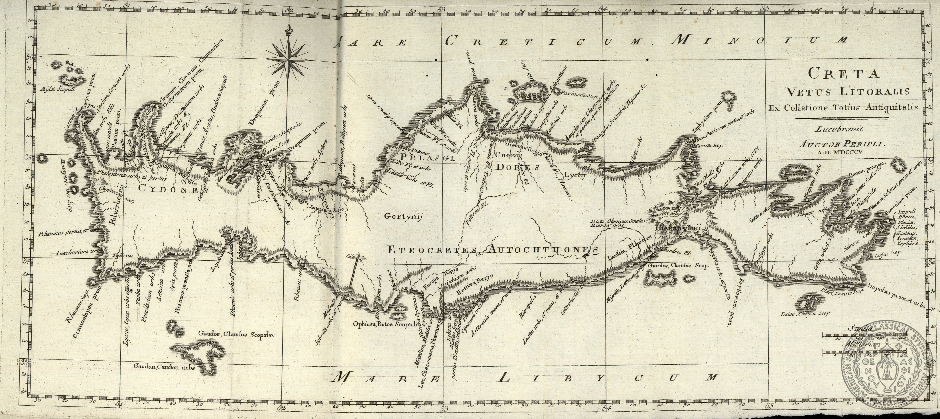 Creta vetus litoralis ex collatione totius antiquitatis
